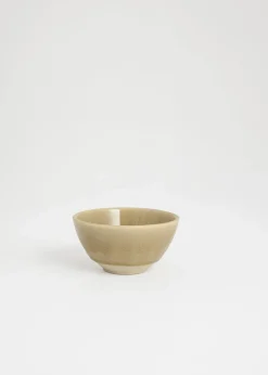 Beige liten skål i stengods