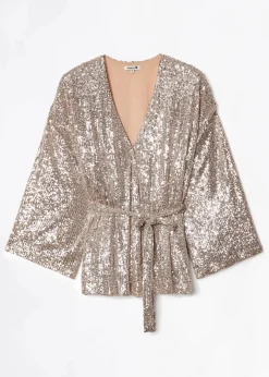 Blazer med paljetter