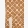 Mönstrad beige scarf