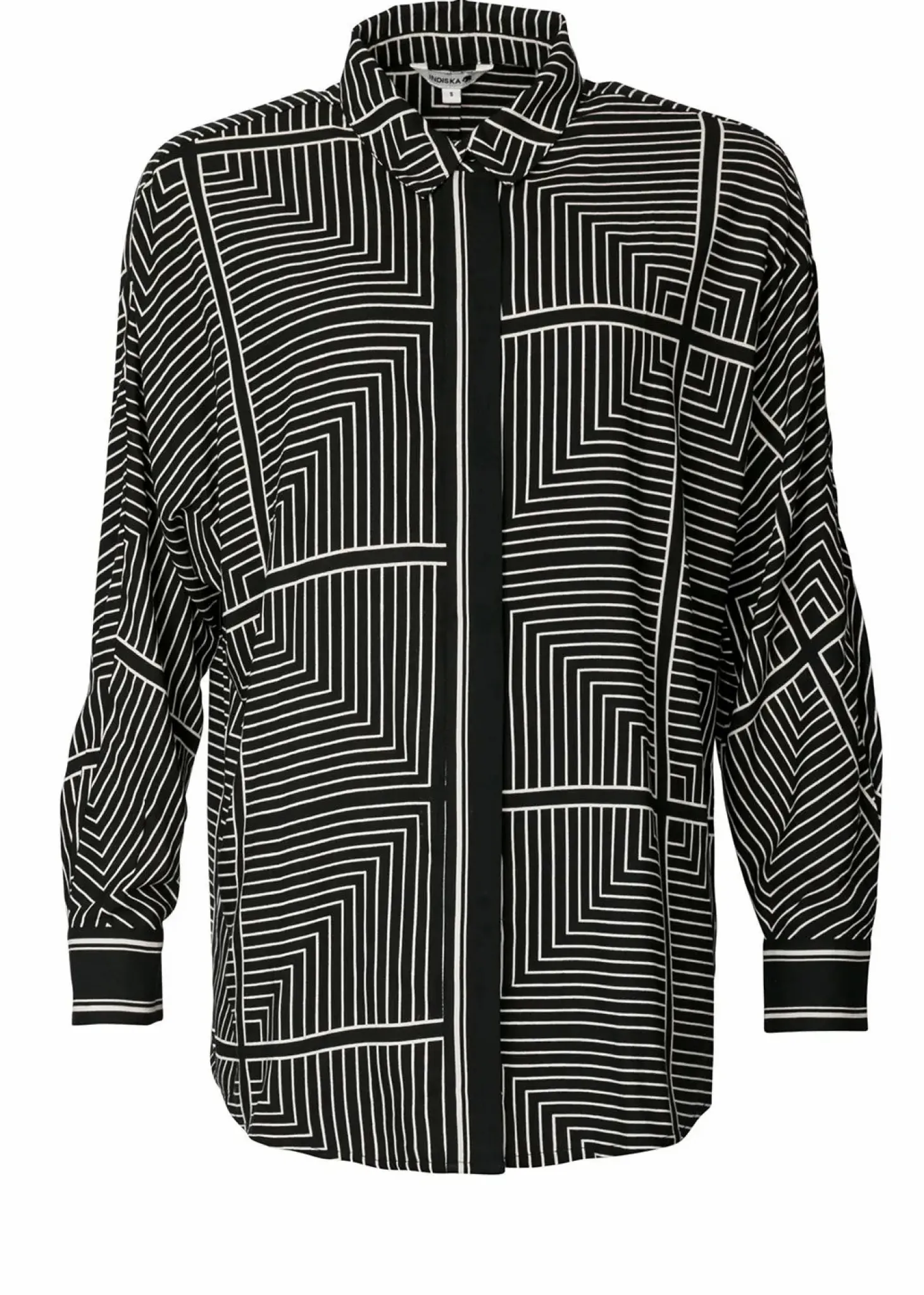 Mönstrad blus