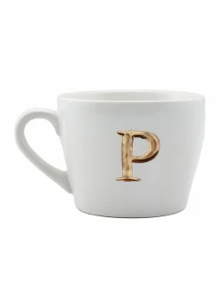 Mugg med bokstav